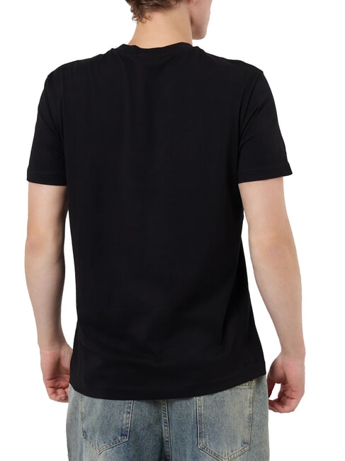 T-DIEGOR T-shirt en coton noir - T-shirt