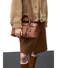 GUESS GREGORIA Sac à main moyen avec bandoulière COGNAC - Sacs pour Femme - 5