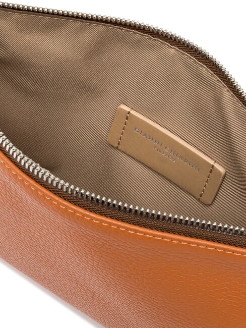 HERMY Sac enveloppe en cuir avec bandoulière pimenter - Sacs pour Femme