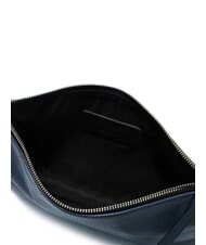 GIANNI CHIARINI HERMY Sac enveloppe en cuir avec bandoulière BLEU - Sacs pour Femme - 5