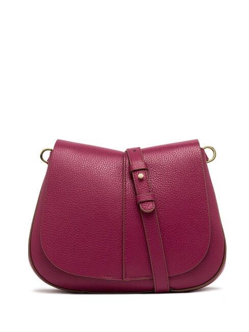 HELENA ROUND Sac en cuir avec double bandoulière fleur du désert - Sacs pour Femme