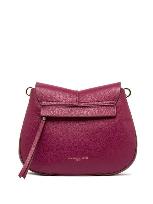 HELENA ROUND Sac en cuir avec double bandoulière fleur du désert - Sacs pour Femme