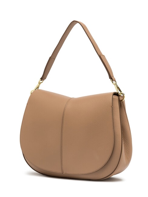 HELENA ROUND Petit sac à bandoulière en cuir argile - Sacs pour Femme