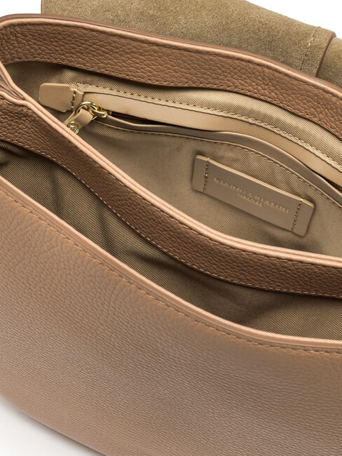 HELENA ROUND Petit sac à bandoulière en cuir argile - Sacs pour Femme