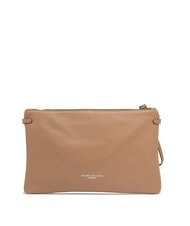 GIANNI CHIARINI HERMY Sac enveloppe en cuir avec bandoulière argile - Sacs pour Femme - 3