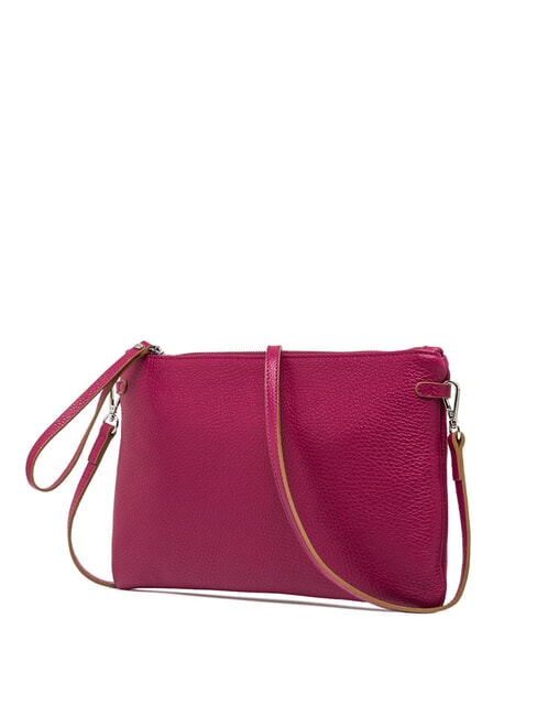 HERMY Sac enveloppe en cuir avec bandoulière fleur du désert - Sacs pour Femme