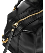 GIANNI CHIARINI ROXY Sac &agrave; main en cuir avec bandouli&egrave;re Noir - Sacs pour Femme - 4