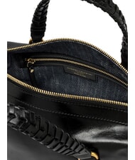 GIANNI CHIARINI ROXY Sac &agrave; main en cuir avec bandouli&egrave;re Noir - Sacs pour Femme - 5