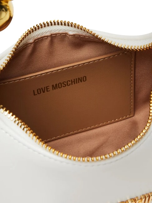 CHAIN Mini sac à main, avec bandoulière blanche - Sacs pour Femme