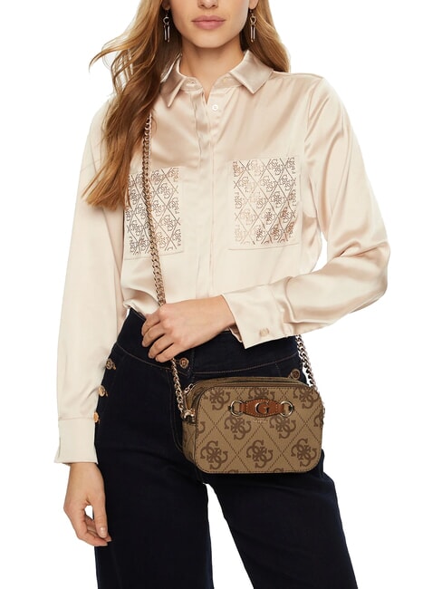 IZZY Sac photo avec deux fermetures éclair LOGO DE LAIT - Sacs pour Femme