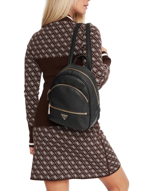 MANHATTAN 2 Petit sac à dos à 2 compartiments NOIR - Sacs pour Femme