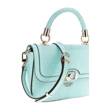 GUESS ORLINA Petit sac à main avec bandoulière eau de mer - Sacs pour Femme - 3