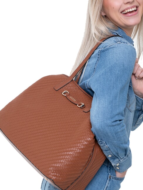 VIKKY II Sac fourre-tout à bandoulière COGNAC - Sacs pour Femme
