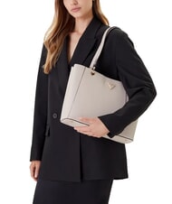 GUESS NOELLE Sac cabas Saffiano bien - Sacs pour Femme - 4