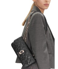 GUESS BESSEY Sac transformable à rabat NOIR - Sacs pour Femme - 4