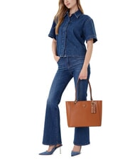 GUESS NOELLE 2  Sac à bandoulière cognac léger - Sacs pour Femme - 4