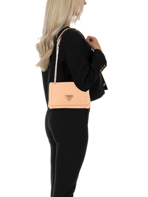 NOELLE Convertible Sac porté épaule/croisé abricot - Sacs pour Femme