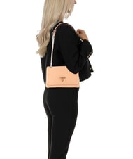 GUESS NOELLE Convertible Sac porté épaule/croisé abricot - Sacs pour Femme - 4