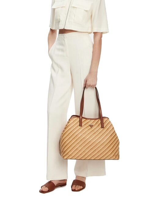 VIKKY II  Sac à bandoulière naturel / cognac - Sacs pour Femme