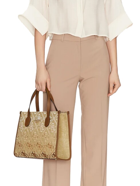 SILVANA Sac à bandoulière cognac / olives - Sacs pour Femme