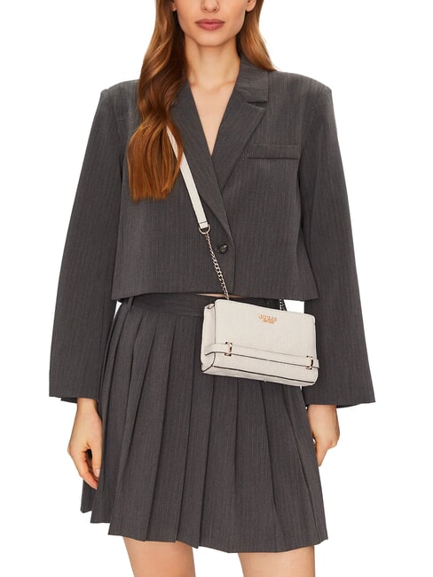 ZARELA  Sac à bandoulière logo blanc cassé - Sacs pour Femme