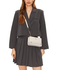 GUESS ZARELA  Sac à bandoulière logo blanc cassé - Sacs pour Femme - 4