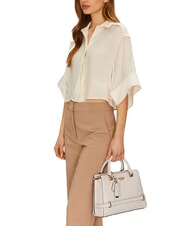 GUESS ZARELA  Sac à main, avec bandoulière logo blanc cassé - Sacs pour Femme - 4