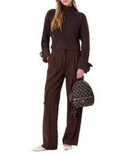 GUESS MANHATTAN 2 Petit sac à dos avec logo pivoine 4G vikky grand sac fourre-tout roo mochalog - Sacs pour Femme - 5