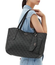 GUESS BRENTON  Sac à bandoulière, avec pochette grand sac fourre-tout vikky roo coalog - Sacs pour Femme - 4