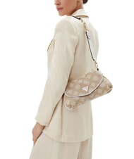 GUESS BEYZA  Sac à bandoulière logo blanc - Sacs pour Femme - 3