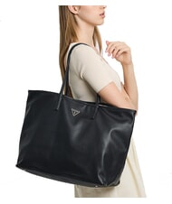 GUESS ECO VICTORIA  Sac à bandoulière NOIR - Sacs pour Femme - 7