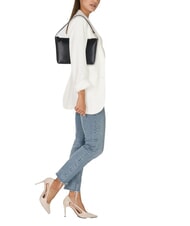 GUESS ECO VICTORIA  Sac à bandoulière NOIR - Sacs pour Femme - 8