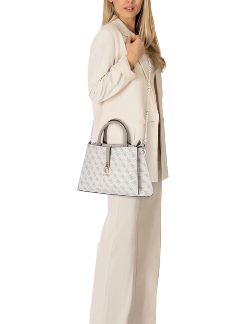 ZAMIRA Sac à main avec bandoulière logo taupe foncé - Sacs pour Femme