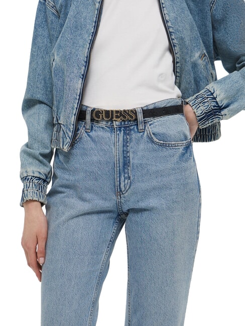 ZAMIRA Ceinture avec logo en métal grand sac fourre-tout vikky roo coalog - Ceintures