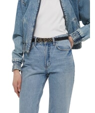 GUESS ZAMIRA Ceinture avec logo en métal grand sac fourre-tout vikky roo coalog - Ceintures - 4