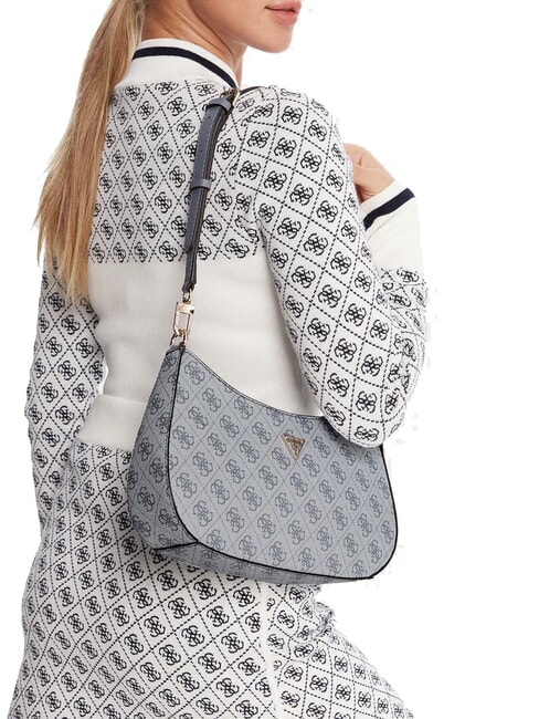 NOELLE 2  Sac à bandoulière logo en ardoise - Sacs pour Femme