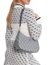 GUESS NOELLE 2  Sac à bandoulière logo en ardoise - Sacs pour Femme - 5