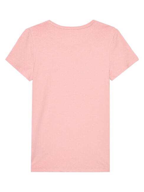KIDS T-shirt &agrave; manches courtes avec strass rose doux - Tee-shirt enfant