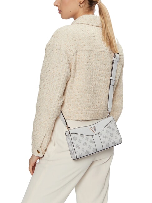 DORYS Sac à bandoulière logo blanc - Sacs pour Femme