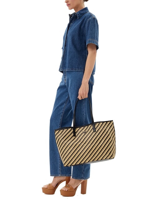 VIKKY II  Sac à bandoulière naturel / noir - Sacs pour Femme