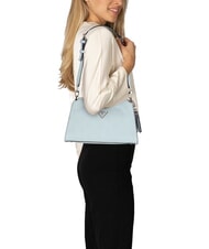 GUESS CRESIDIA Sac à bandoulière avec logo en relief bleu poudre - Sacs pour Femme - 4