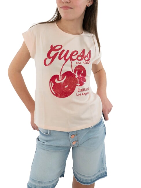 KIDS MIDI T-shirt à manches courtes rose élégant - Tee-shirt enfant