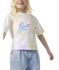 GUESS KIDS MIDI T-shirt imprim&eacute; &agrave; manches courtes grande fleur ombrag&eacute;e ao - Tee-shirt enfant - 4