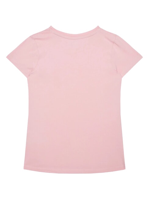 KIDS T-shirt &agrave; manches courtes avec ours en peluche rose barbe &agrave; papa - Tee-shirt enfant
