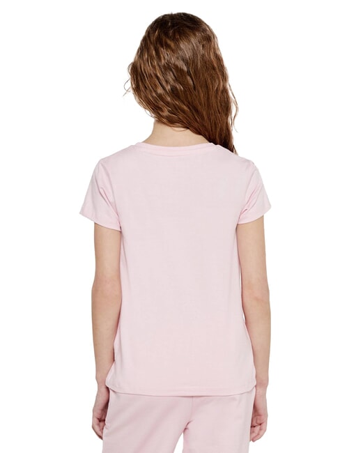 KIDS T-shirt &agrave; manches courtes avec ours en peluche rose barbe &agrave; papa - Tee-shirt enfant