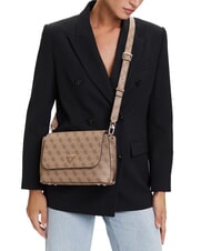 GUESS MERIDIAN 2 Sac &agrave; bandouli&egrave;re LOGO DE LAIT - Sacs pour Femme - 5