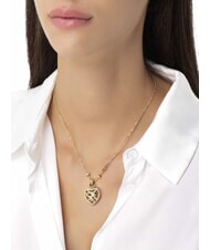 GUESS HEART CAGE Collier avec pendentif - Colliers