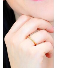 GUESS FOREVER LINKS Anneau or jaune - Bagues - 3