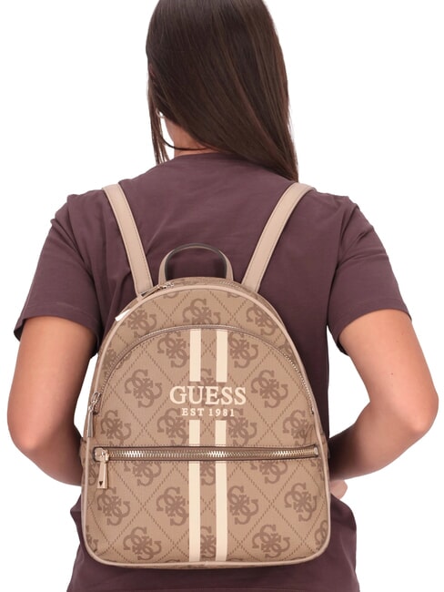 MANHATTAN 2 Grand sac à dos avec logo imprimé LOGO DE LAIT - Sacs pour Femme