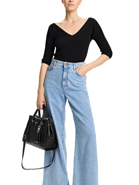 CRESIDIA II Sac à main avec bandoulière logo noir - Sacs pour Femme